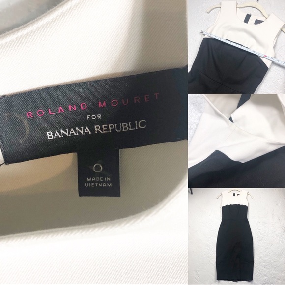 Banana Republic Roland Mouret Dress Size 0 - Picture 6 of 8